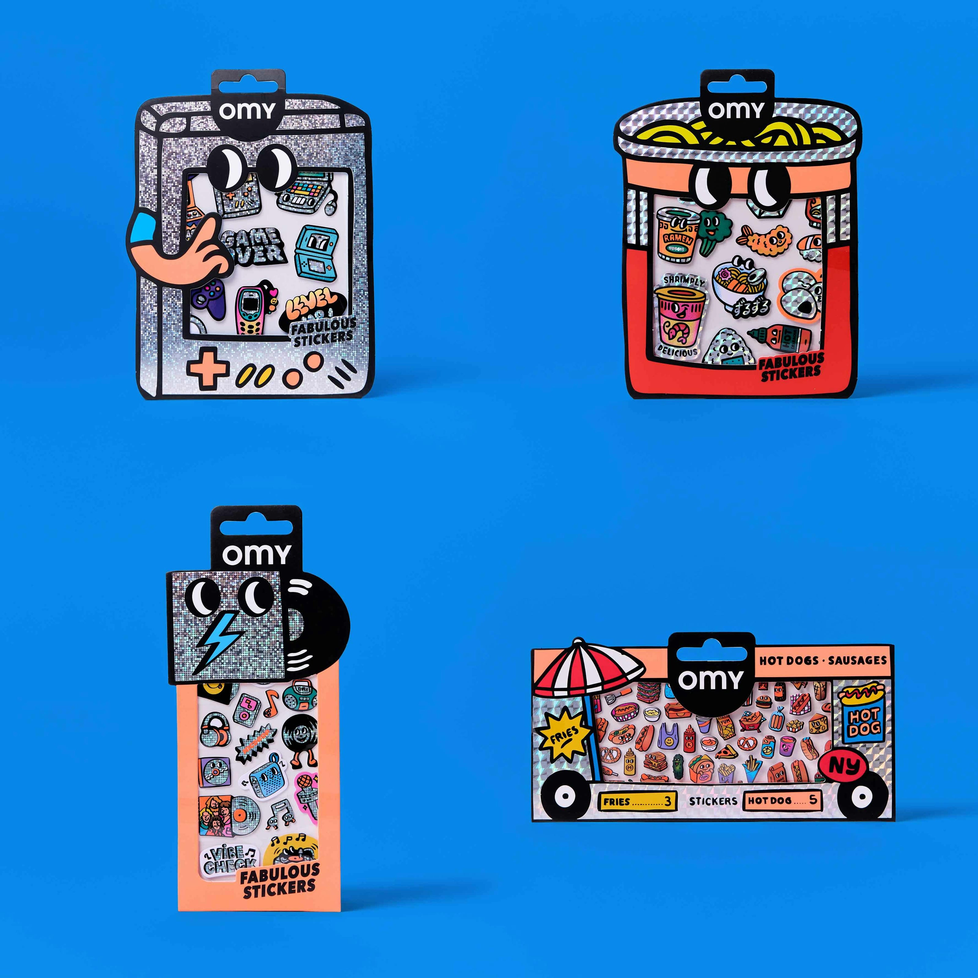 Play Time - Bundle Of 4 Stickers