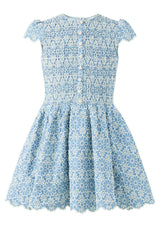 Kara Embroidered Mini Dress
