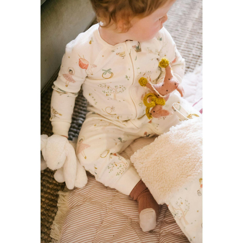 Ribbed Baby Footless Sleeper