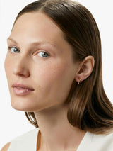 Double Hoop Earrings - Scarlett