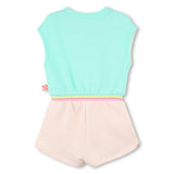 Multicolor Short Cotton Romper