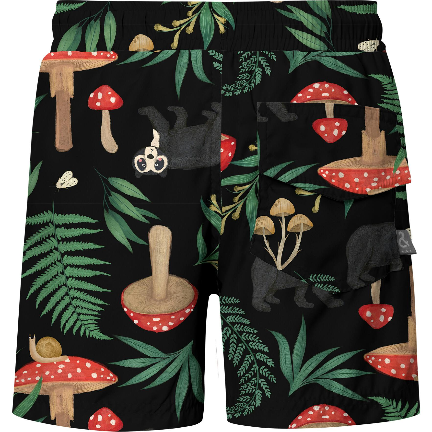 EL BOSQUE DE ALBEART NEGRO - SWIMSHORTS