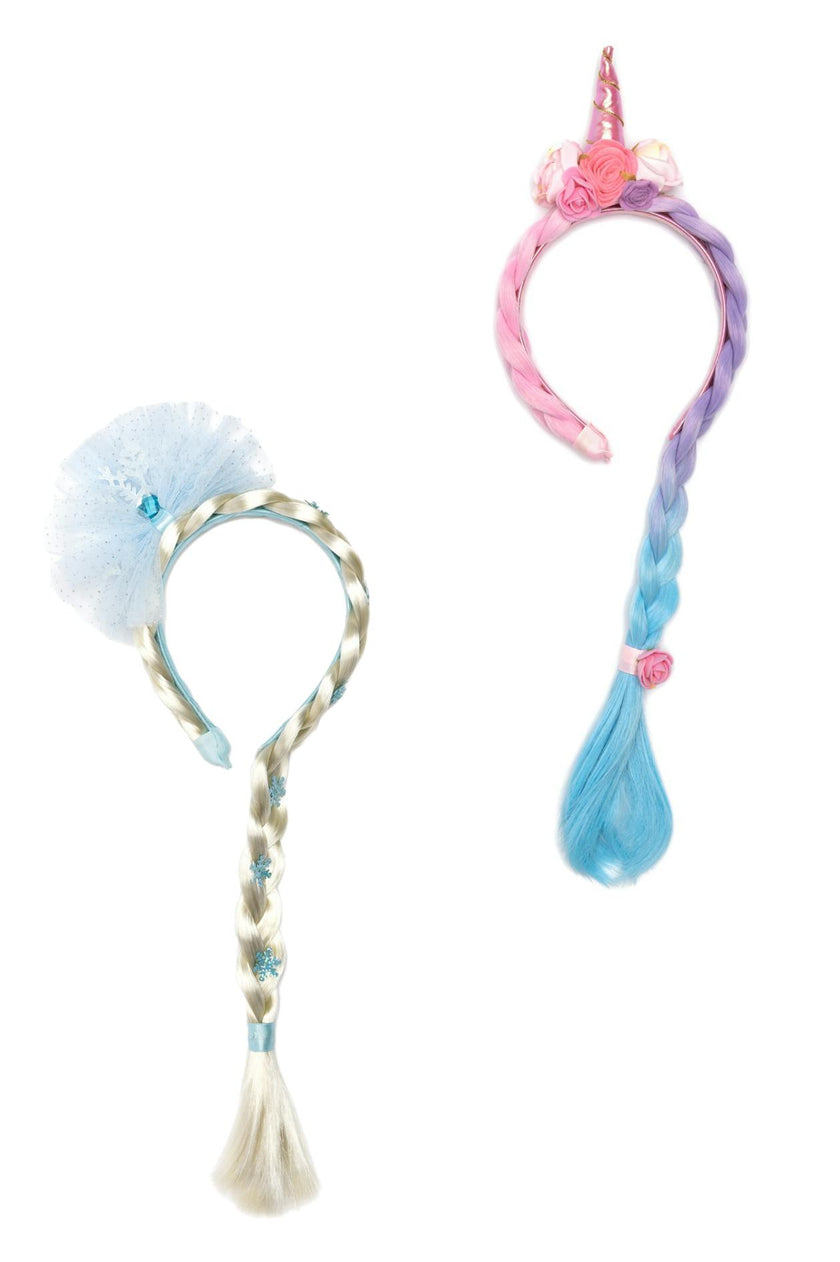 Fantasy Unicorn and Ice Princess Hair Bundle