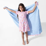 Happee Birthdae Harry Bamboo Girls' Short Sleeve Dress