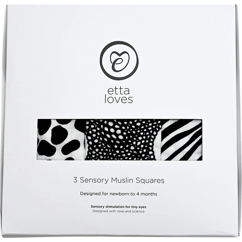 Animal Print Muslin Burp Cloths