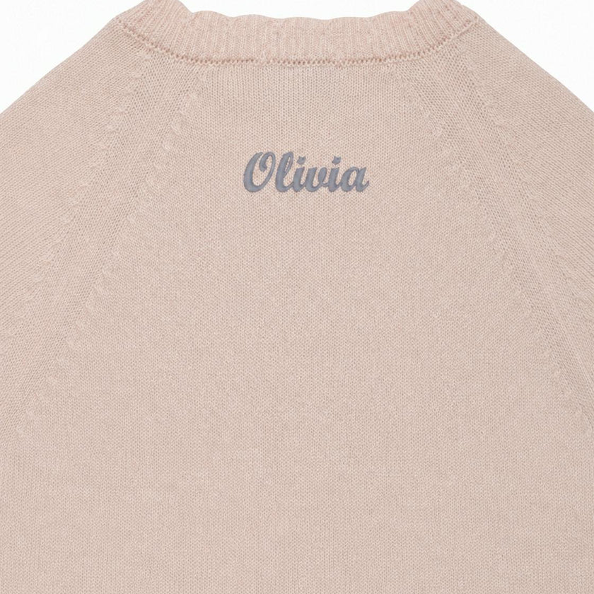 Baby Bunny Embroidered Cardigan