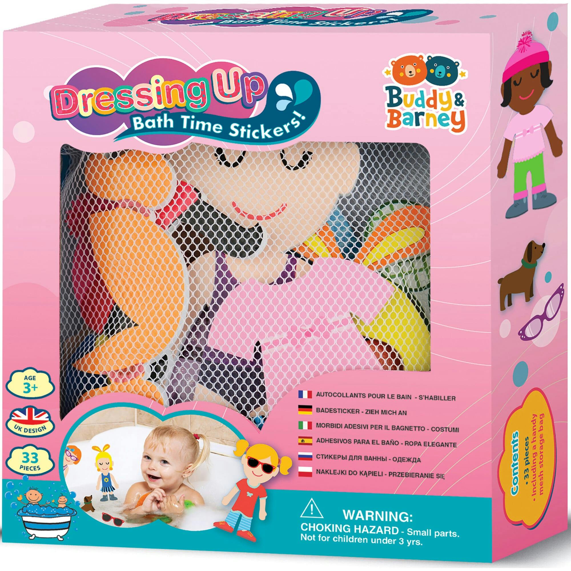 Buddy & Barney: Dressing Up Bath Time Stickers