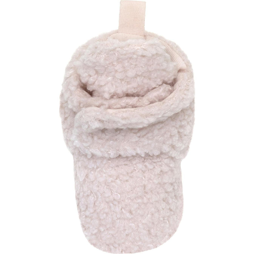 Sherpa Lt Pink Snap Bootie