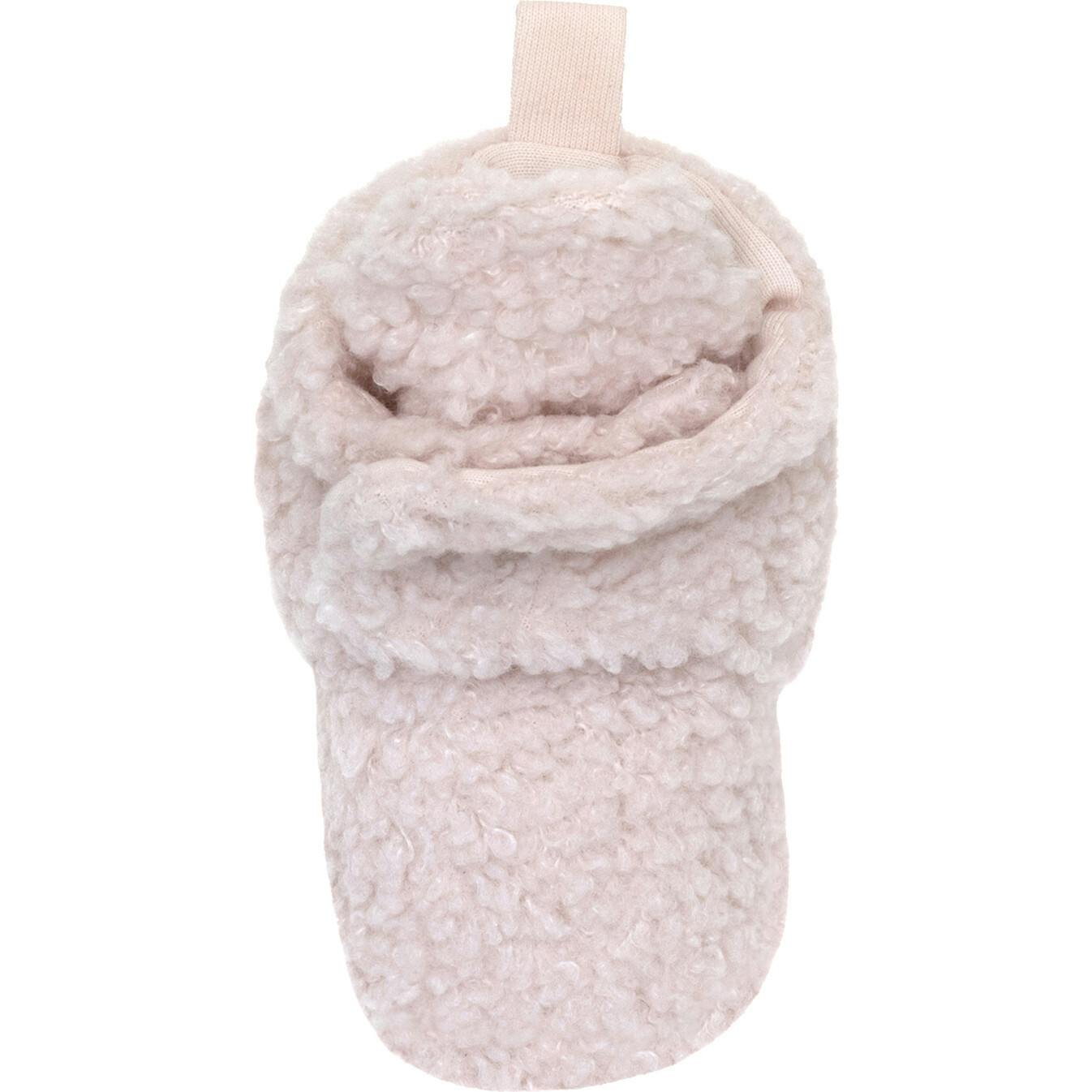 Sherpa Lt Pink Snap Bootie