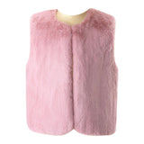 Girl's Faux Fur Gilet