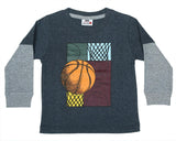 Kids Two-fer Shirt - Basketball Geo