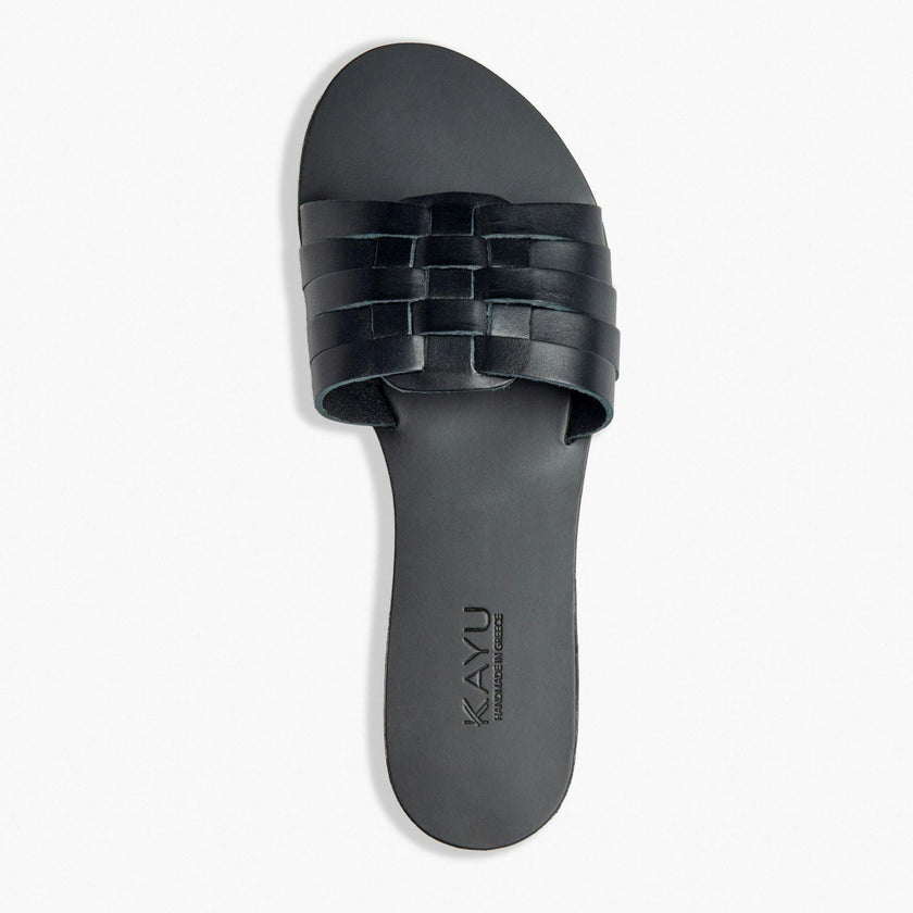 Women's Xenia Intricate Woven Leather Strap Sandals