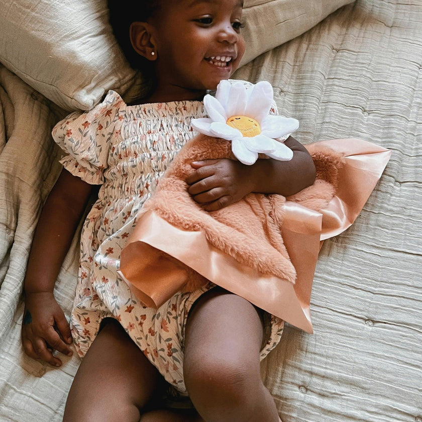 Little Flower Lovey Blanket