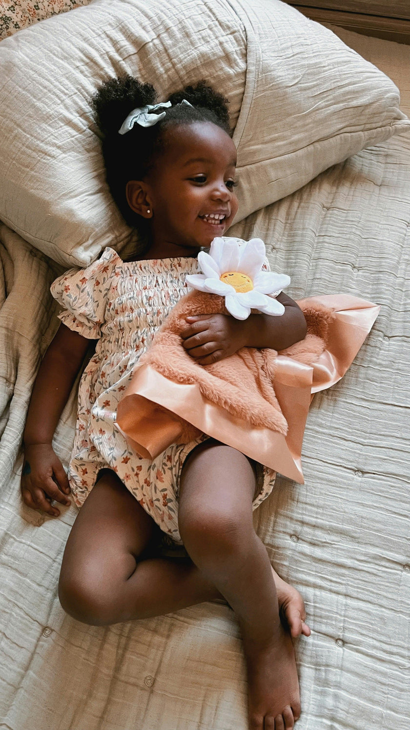 Little Flower Lovey Blanket