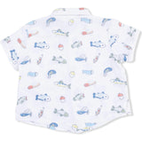 Fishing Lures - Polo Button Up with Casual Short & Bucket Hat