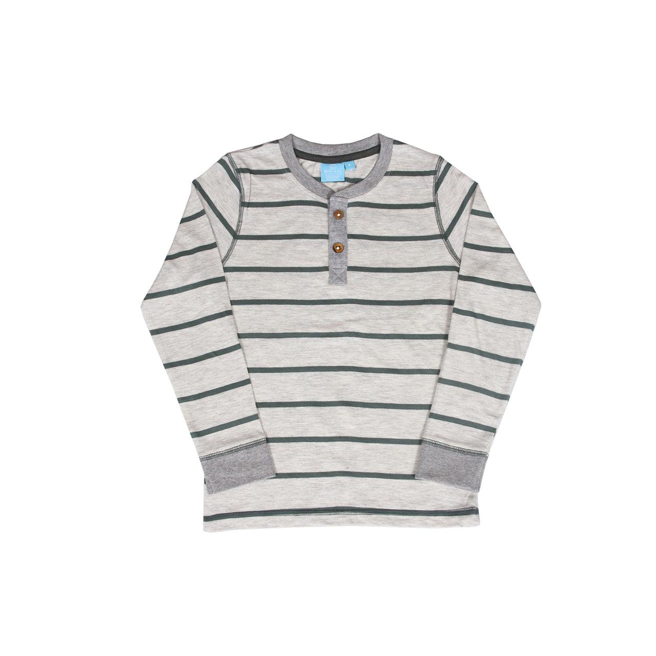 Leo Long Sleeve Henley Boy
