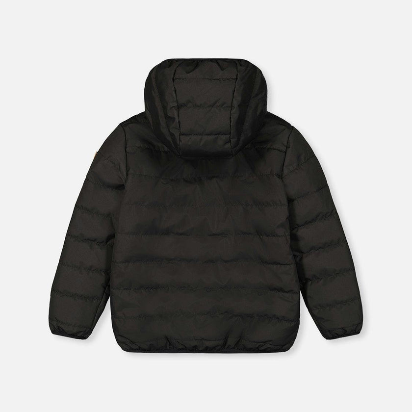Insulating Quilted Mid-Season Jacket Black