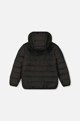 Insulating Quilted Mid-Season Jacket Black