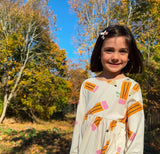 Recycled Jersey Pencil Kid Dress