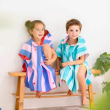 Beach Poncho – Quick-Drying Microfiber Kids Towel