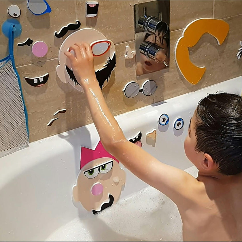 Buddy & Barney: Silly Faces Bath Time Stickers