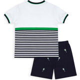 Knit Short Set with Tennis Rackets
