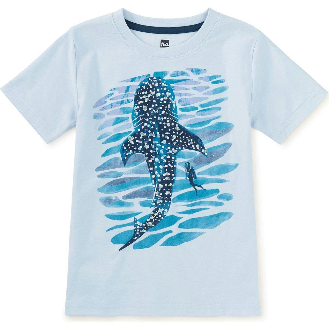 and Scuba Graphic Tee, Blue