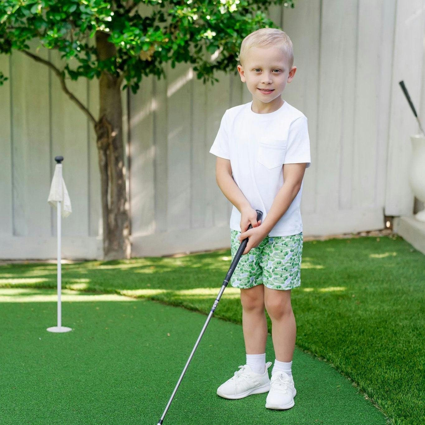 Walker Boys' Short Set - Par For The Course