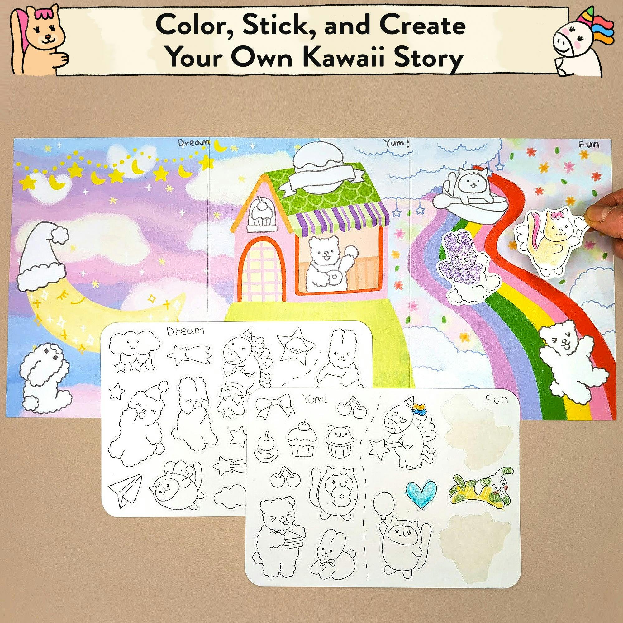My Kawaii Trip Storytelling Sticker Kit