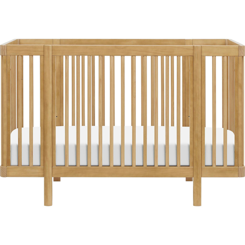Pogo 8-in-1 Convertible Crib with All-Stages Conversion Kits in Honey
