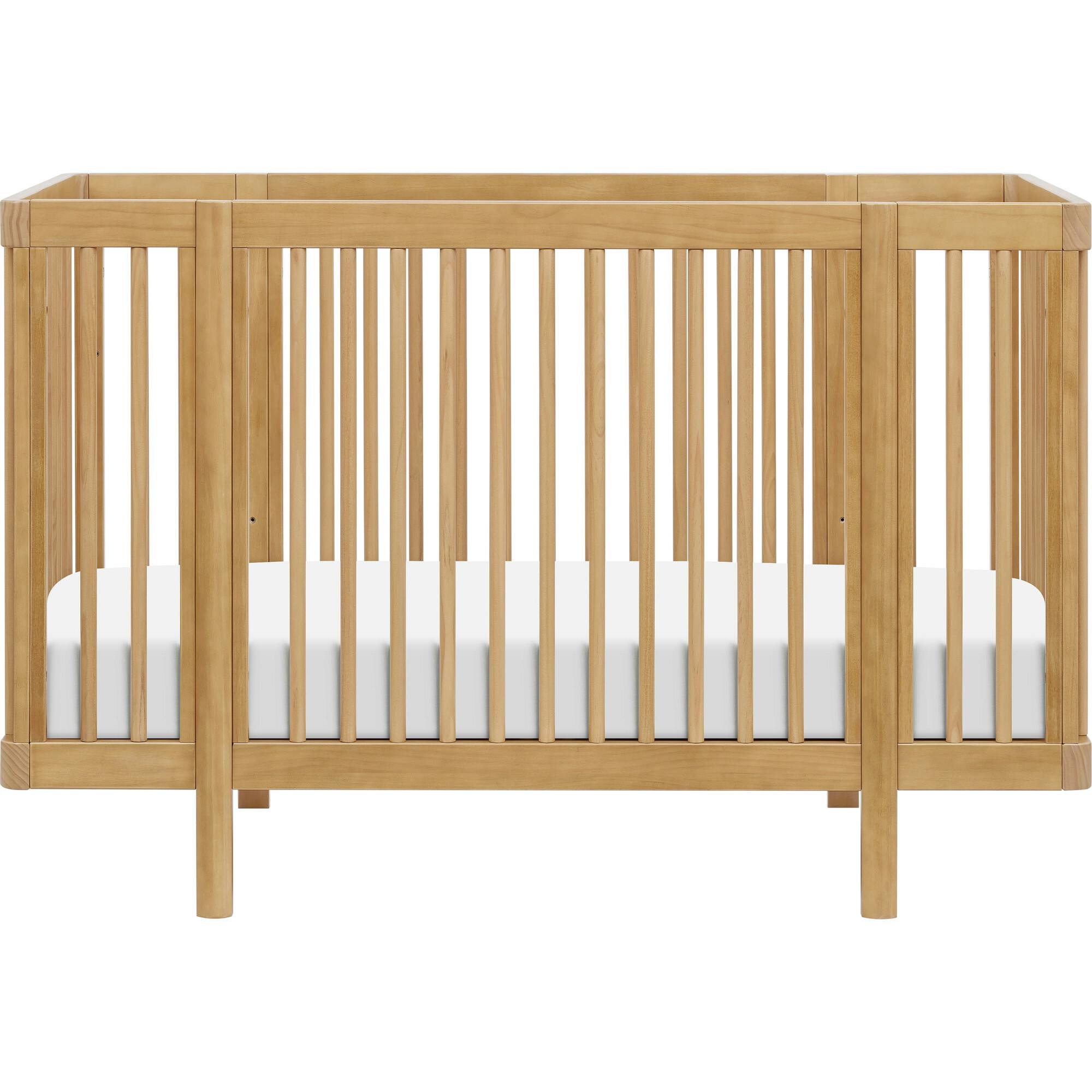 Pogo 8-in-1 Convertible Crib with All-Stages Conversion Kits in Honey