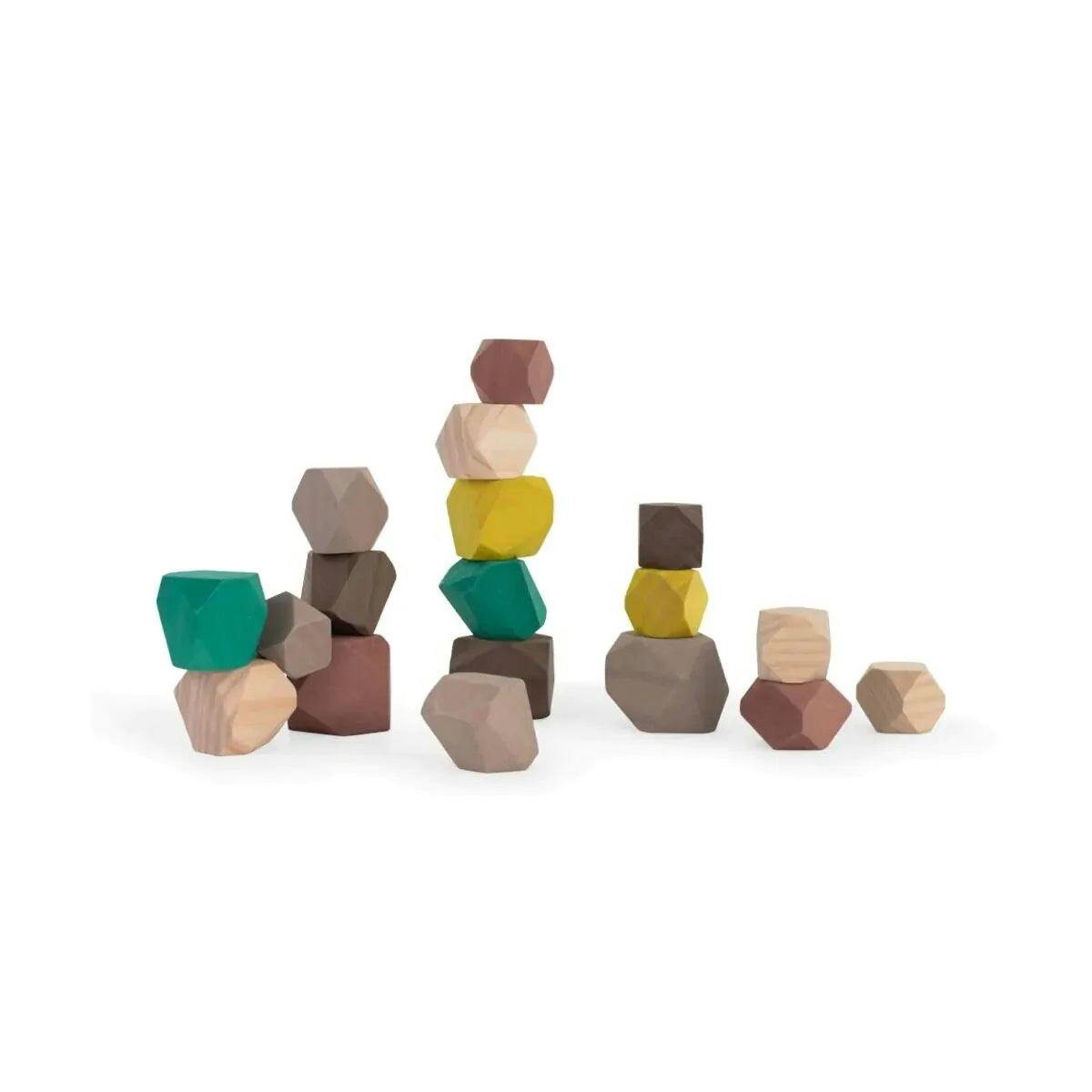 Towering Wood Stones 18 pcs