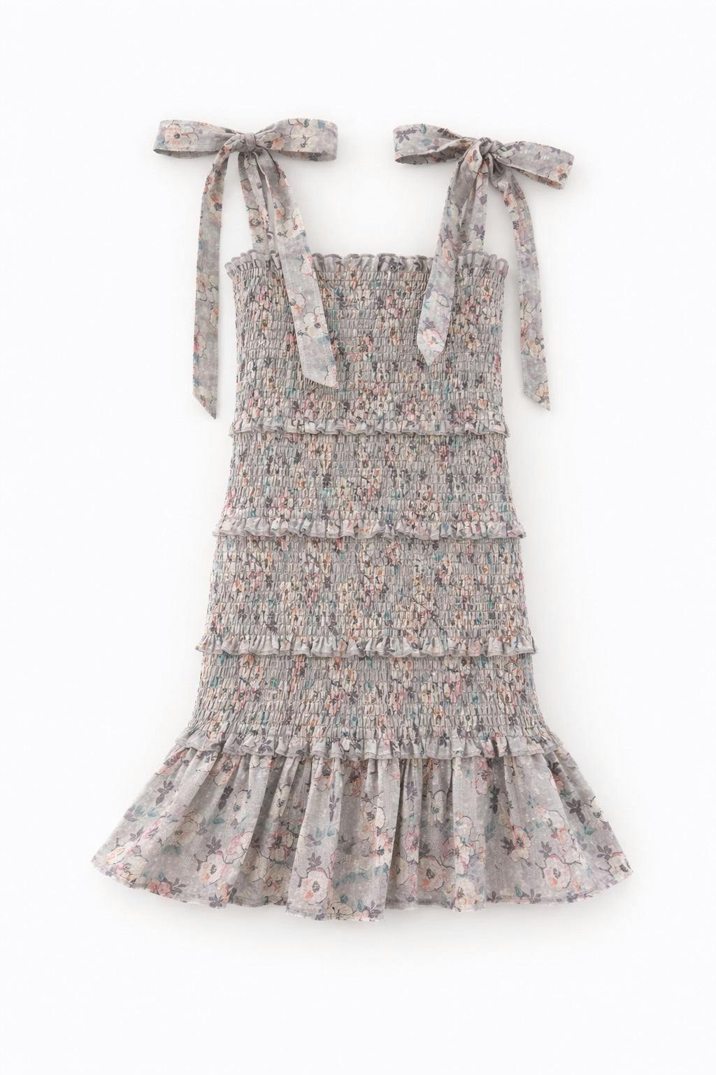 Reine Dress in Blush Meadow