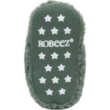 Sherpa Olive Snap Bootie