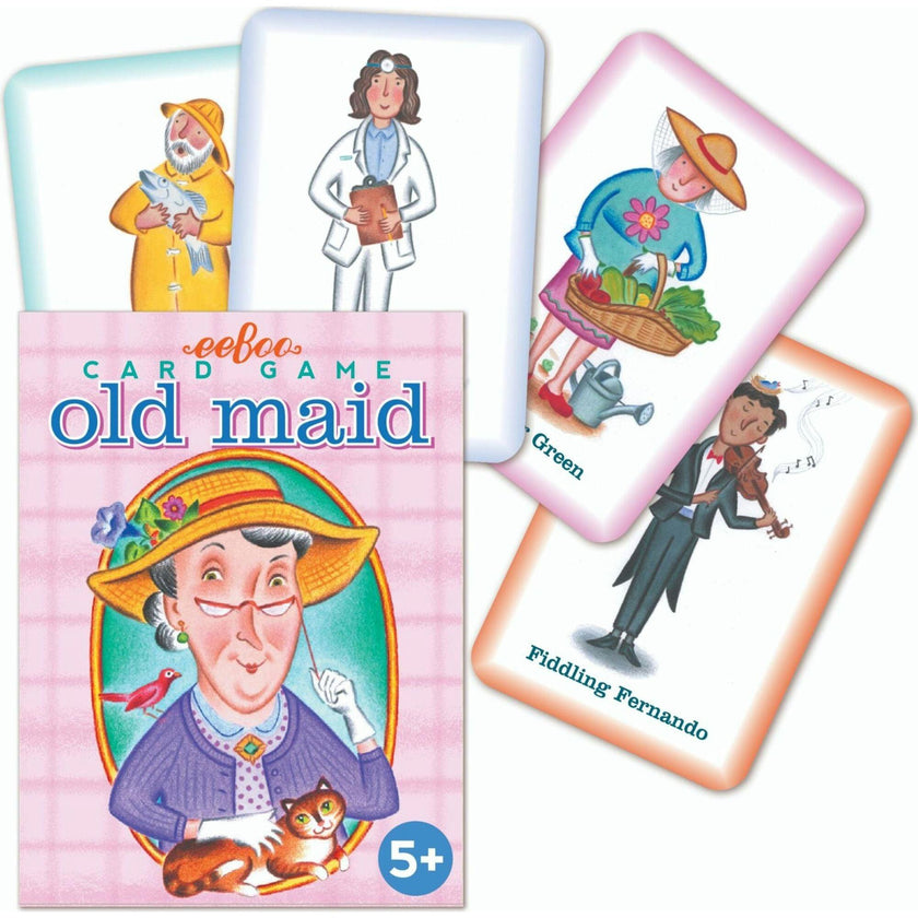Old Maid Playing Card Game