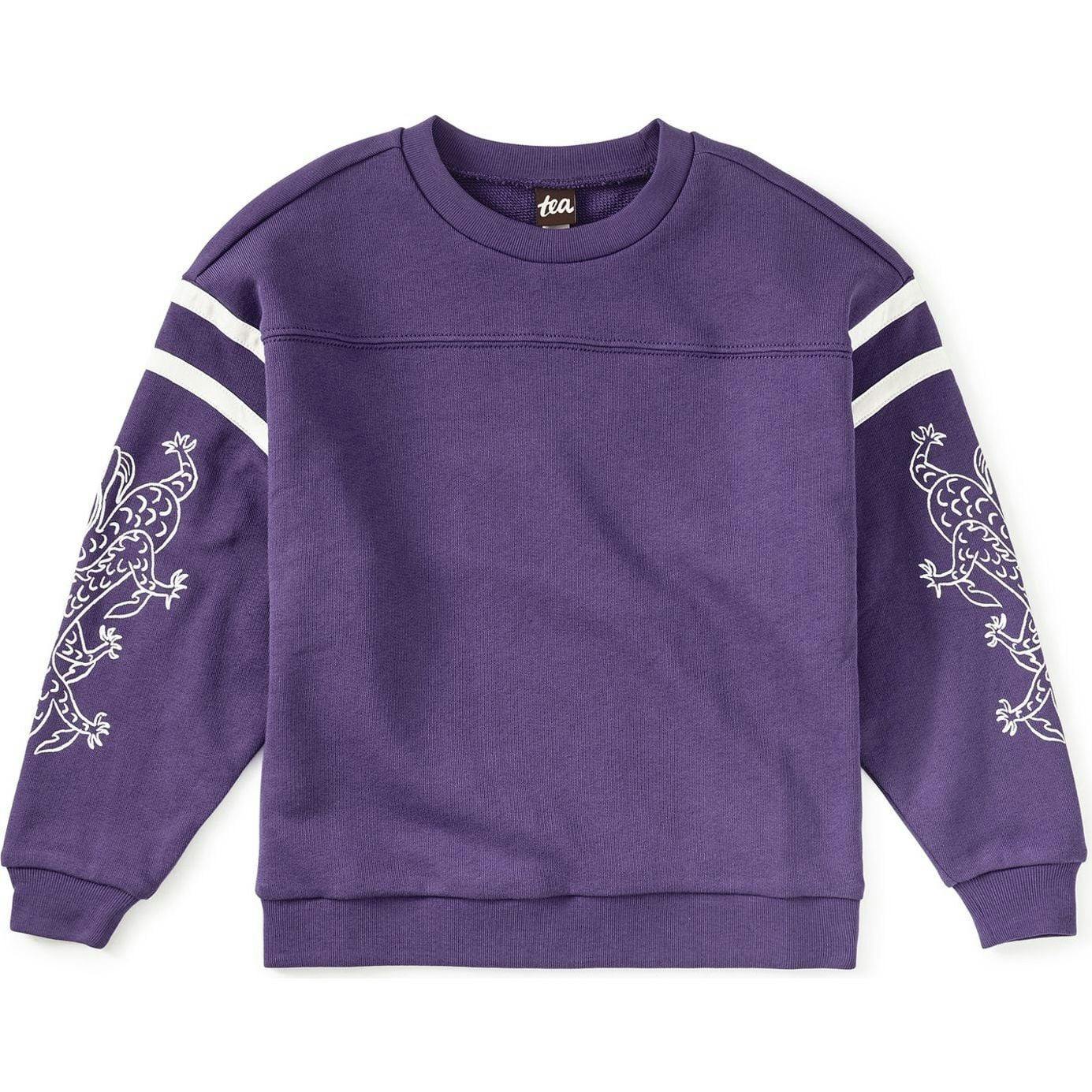 Sporty Sleeve Popover, Purple