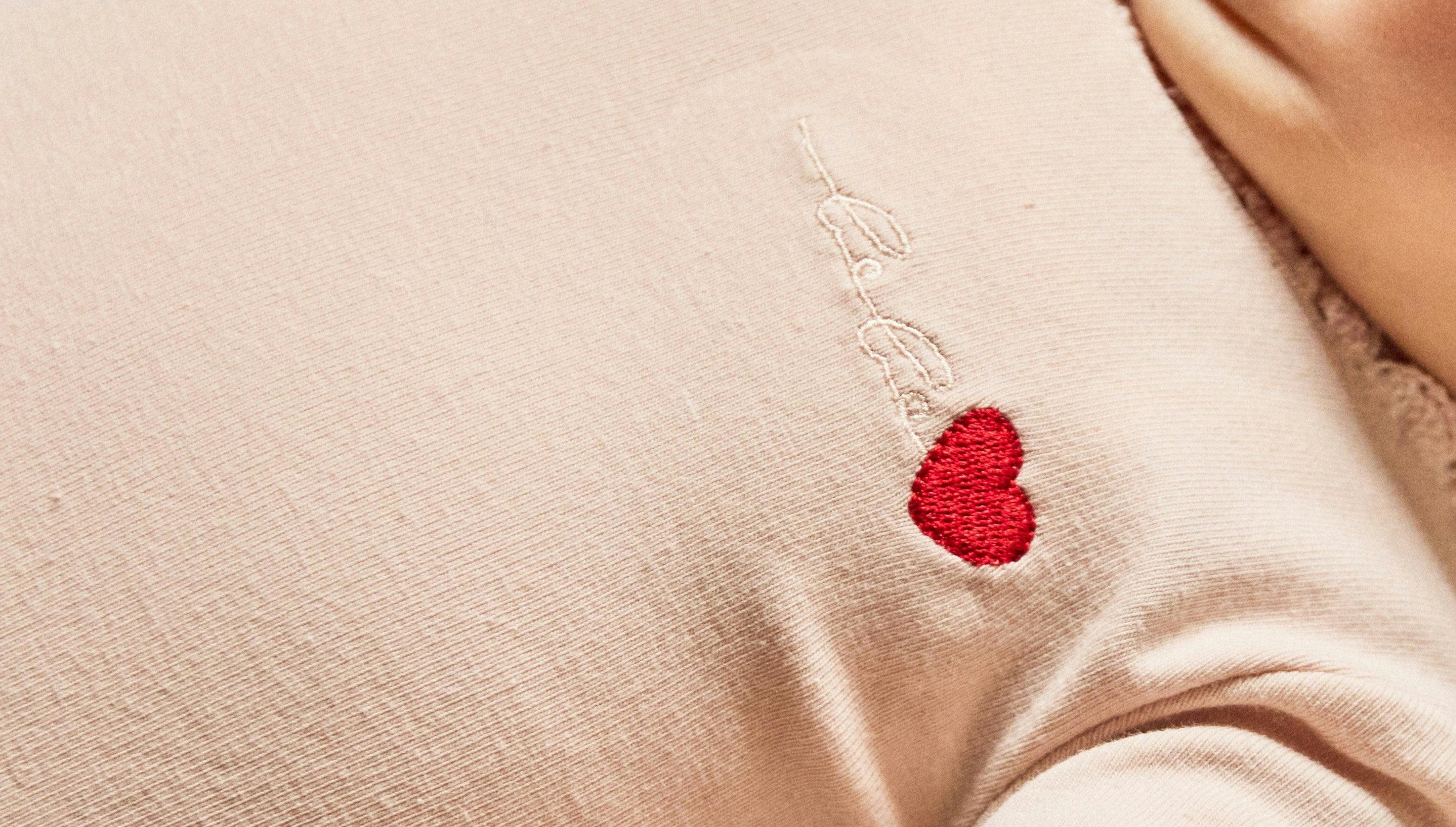 Bebe Heart Footie And Beanie