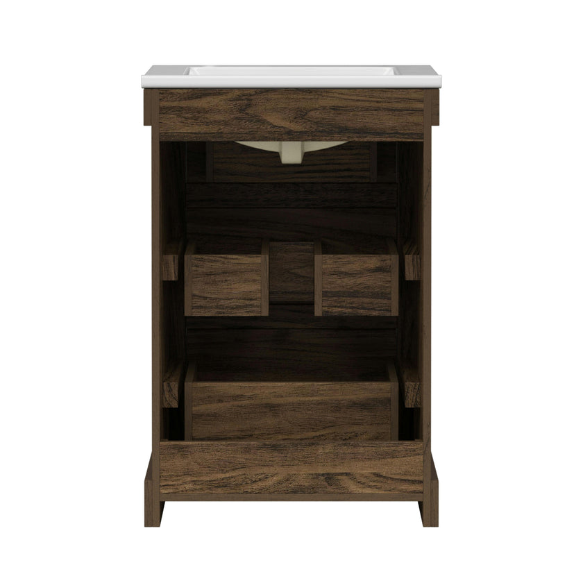 Teamson Home Donovan 24" Single Bathroom Vanity with Two Drawers