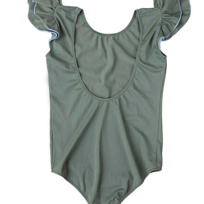 Aurora Surf Suit in Sage Green & Dustyblue