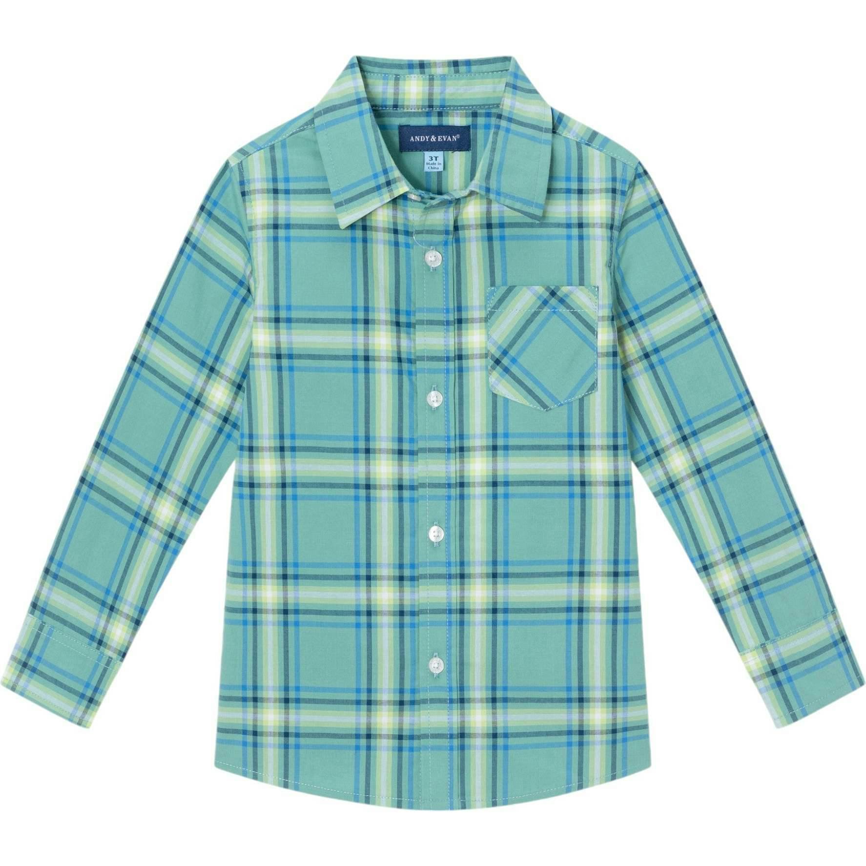 Kids Plaid Buttondown Shirt
