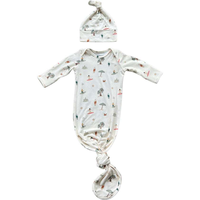 Knotted Sleeper Set Take Me to the Beach
