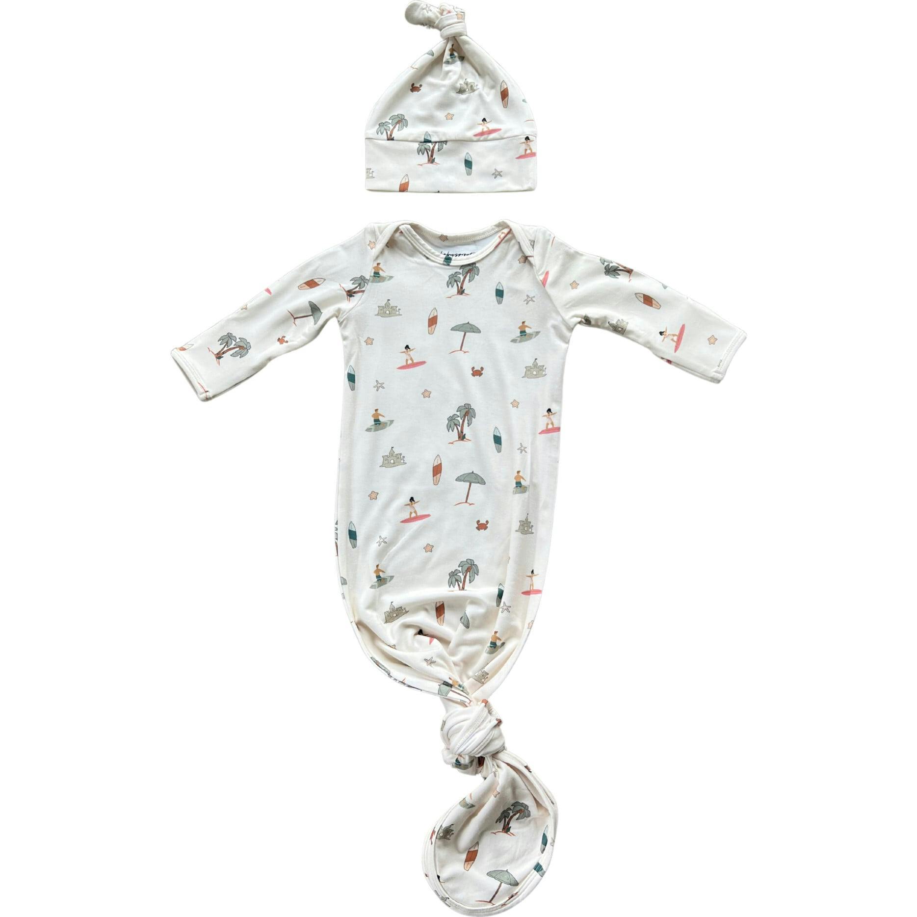 Knotted Sleeper Set Take Me to the Beach