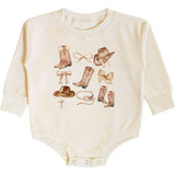 Cowgirl Cutie Long Sleeve Romper