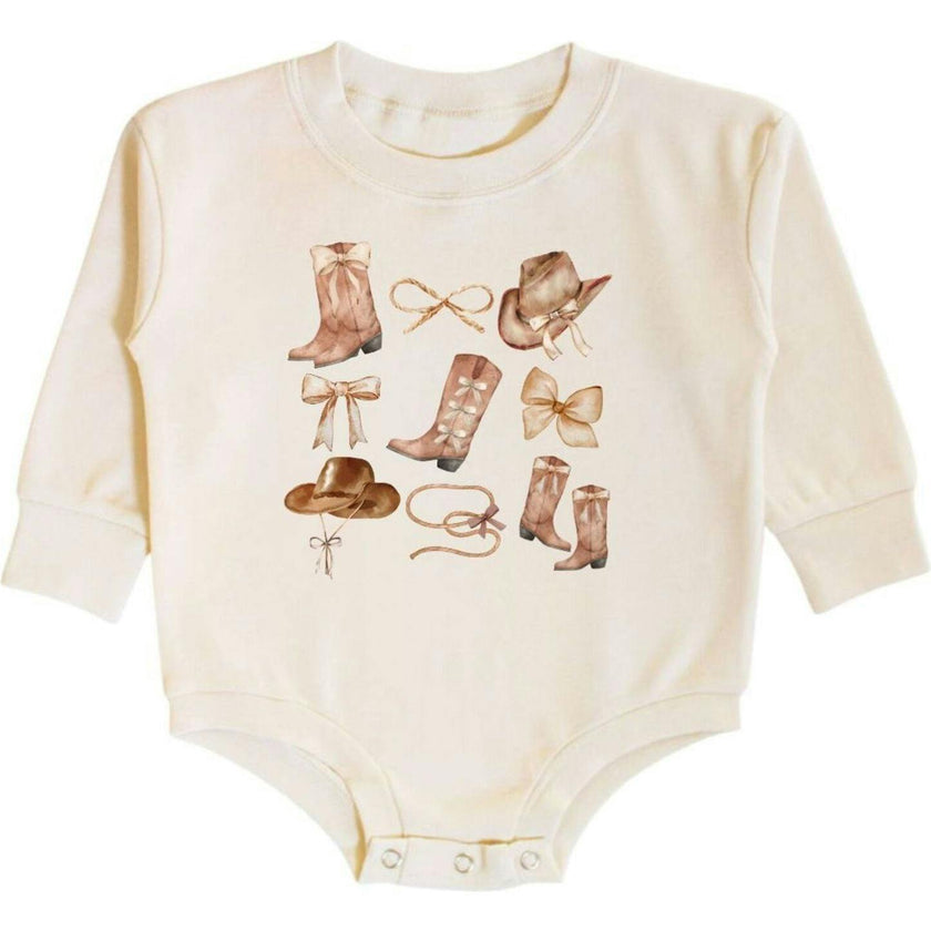 Cowgirl Cutie Long Sleeve Romper
