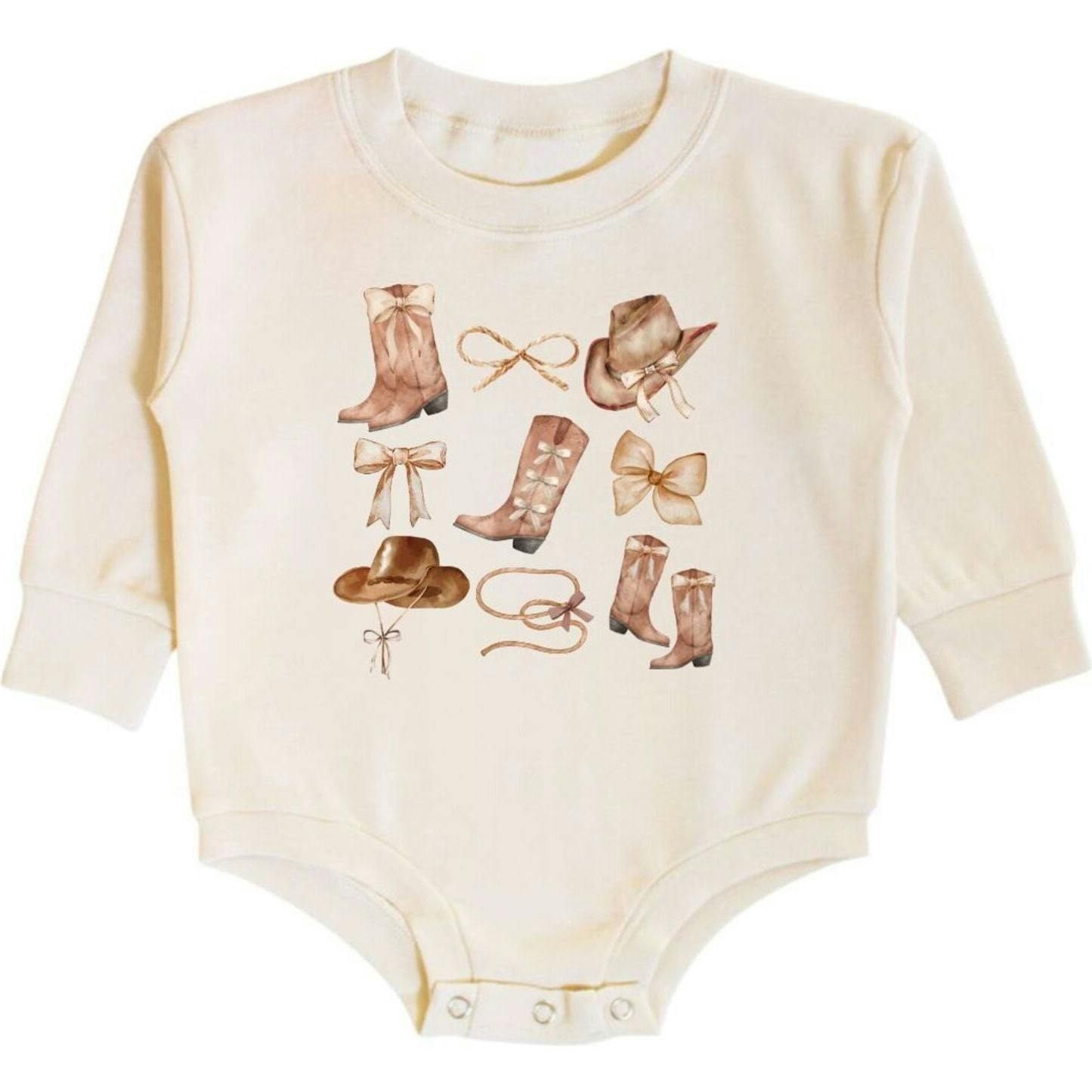 Cowgirl Cutie Long Sleeve Romper