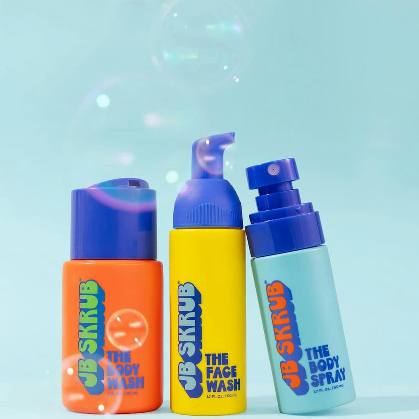 Travel-Size Face & Body Set for Tweens and Teens
