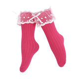 Ankle Skirt Polka Bow Socks