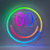 RGB Color Changing Neon Sign-Smile