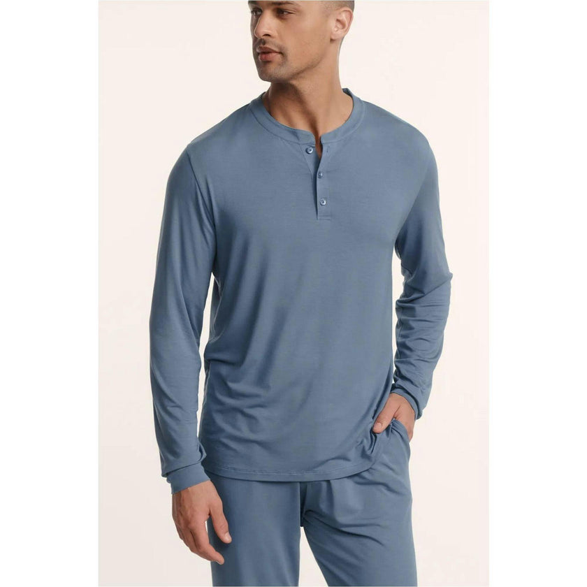 Henry TENCEL™ Long PJ Set, Blue