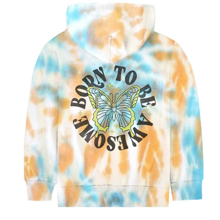 Tie Dye Awesome Hoodie